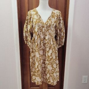 Universal Thread 100% Cotton Floral Patterned Dress